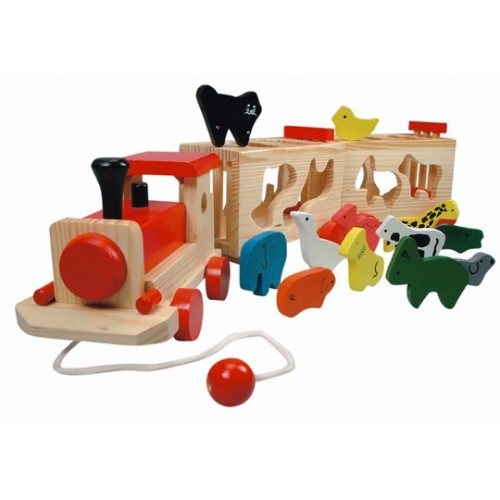 Bino hračka Vlak se zvířátky - Zoo Trenino 690459 Bino hračka Vlak se zvířátky - Zoo Trenino 690459