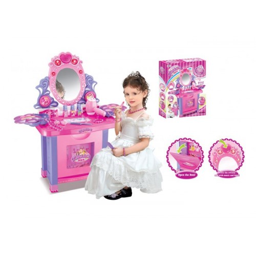 Hrací set G21 Kosmetický stolek MUSIC LIGHT s příslušenstvím 690958 Hrací set G21 Kosmetický stolek MUSIC LIGHT s příslušenstvím 690958