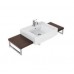 Villeroy & Boch Pure Basic Umyvadlo 650x500 mm, bez otvoru pro armaturu, k montáži s nábytkem, star white ceramiclus