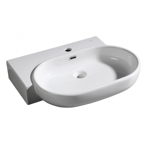 SAPHO UMYVADLA ROHOVÁ 71118131 ZERO keramické umyvadlo 65x50cm, pravé