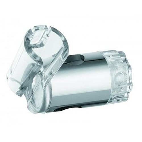 KLUDI Logo posuvný držák pro nástěnné tyče Logo chrom 7133705-00 KLUDI Logo posuvný držák pro nástěnné tyče Logo chrom 7133705-00