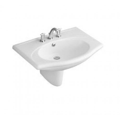 Villeroy & Boch Velvet Umyvadlo na skříňku 800x525 mm,bez otvoru pro dávkovač mýdla, bílá alpin