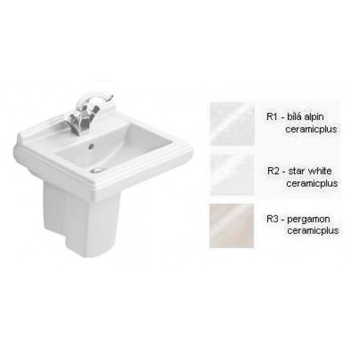 Villeroy & Boch Hommage Kryt sifonu, pro umývátko, star white ceramicplus