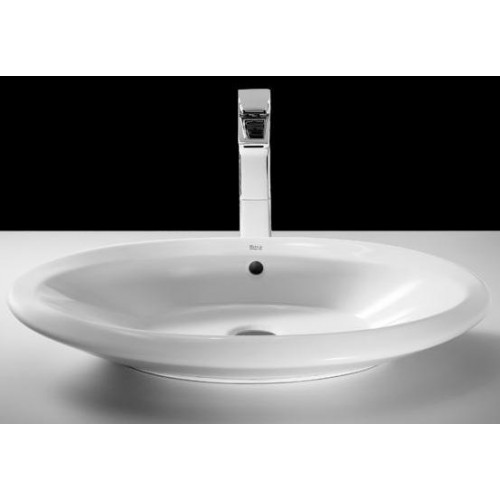 Roca Urbi 6 umyvadlová mísa 64 × 43 cm, s přepadem 732722B000 Roca Urbi 6 umyvadlová mísa 64 × 43 cm, s přepadem 732722B000