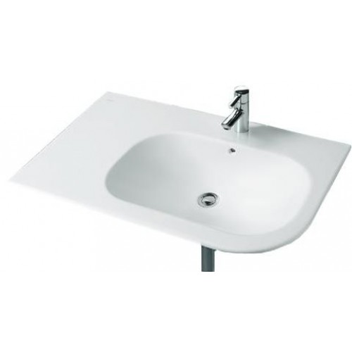 Roca Nexo asymetrické umyvadlo s deskou na levé straně 90 x 49,5 cm 7327649000