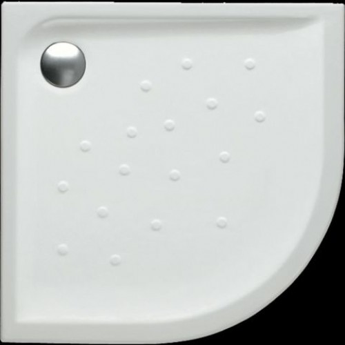 Roca Malta keramická sprchová vanička čtvrtkruhová 100 x 100 x 4,5 cm, bílá 7373511000 Roca Malta keramická sprchová vanička čtvrtkruhová 100 x 100 x 4,5 cm, bílá 7373511000