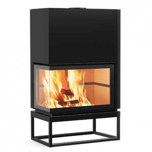 EDILKAMIN SIDE 2 V krbová vložka rohová, nucený oběh, s ventilátorem, levé 738270