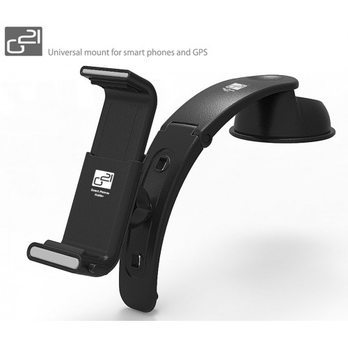 G21 Držák Smart phones holder univerzální, pro mobilní telefony do 6", černý 740090