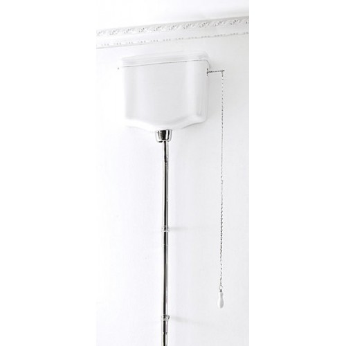 SAPHO RETRO 750190 splachovací mechanismus s řetízkem, chrom