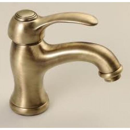 SAPHO VANITY 77026 Páková umyvadlová baterie s výpustí, bronz