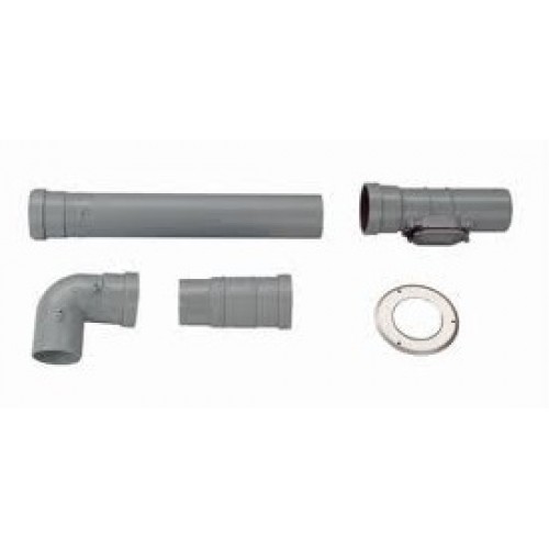 Junkers AZB 615 Souprava pro vedení odtahu ke komínu, průměr 80mm 7719001530