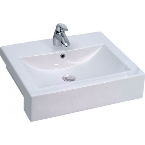 SAPHO UMYVADLA NA DESKU 7734 SEKURA keramické umyvadlo 60x50cm, s převislou rovnou hranou SAPHO UMYVADLA NA DESKU 7734 SEKURA keramické umyvadlo 60x50cm, s převislou rovnou hranou