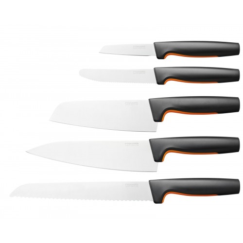 Fiskars FF velký startovací set - 5 nožů 1057558 Fiskars FF velký startovací set - 5 nožů 1057558