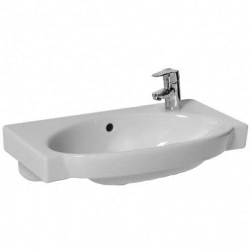 Jika TIGO umyvadlo 70cm s otvorem pro baterii vpravo bílá 8.1021.5.000.106.1