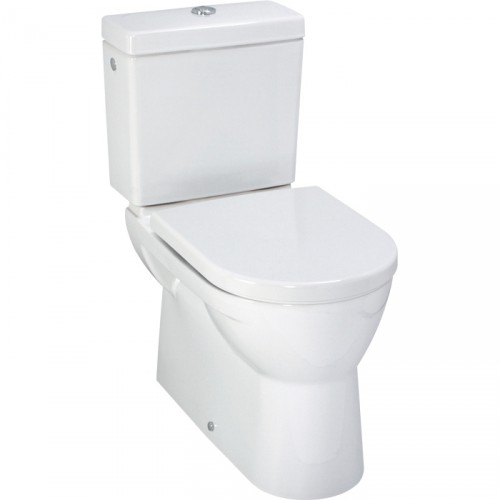 Laufen PRO Mísa kombinační stojící, VARIO odpad, bílá 8.2495.8.000.000.1