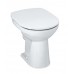Laufen PRO Stojící klozet, hl.splachování, vodorovný odpad, 45cm, bílý, 8.2595.5.000.000.1