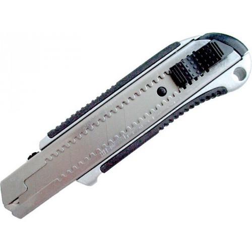 EXTOL PREMIUM nůž ulamovací kovový s kovovou výztuhou, 25mm 80052