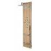 POLYSAN FLAT 80620-0335 OVAL Sprchový panel 200x40cm Kokos
