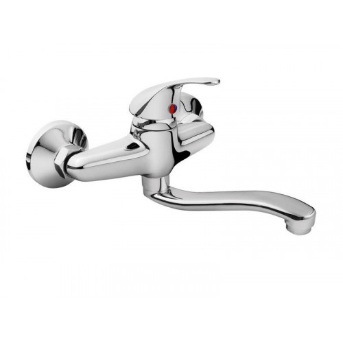 BALLETTO baterie umyvadlová/dřezová, 150mm, prohnuté ramínko 20cm 81011