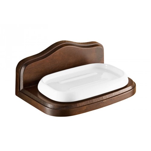 SAPHO MONTANA 8111 mýdlenka, keramika/dřevo