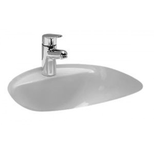 LAUFEN BIJOU Umyvadlo vestavěné zdola 64x51,5mm, bílé 8.1125.0.000.000.1