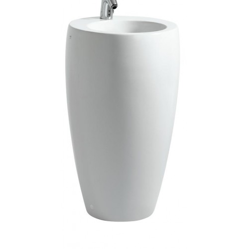 LAUFEN IL BAGNO ALESSI One umyvadlo 53x53 cm, samostatně stojící, LCC 8.1197.2.400.109.1