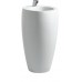 LAUFEN IL BAGNO ALESSI One umyvadlo 53x53 cm, samostatně stojící, LCC 8.1197.2.400.109.1