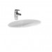 LAUFEN SAVOY Umyvadlo vestavěné zdola 50x35mm, bílé 8.1319.2.000.000.1
