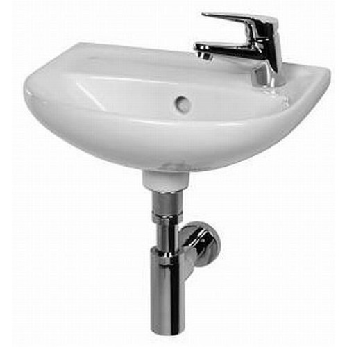 Jika LYRA PLUS umývátko 40 x 31cm s otvorem vpravo H8153810001061 Jika LYRA PLUS umývátko 40 x 31cm s otvorem vpravo H8153810001061
