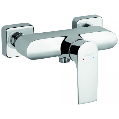 NOVASERVIS ALGEO SQUARE sprchová nástěnná baterie 150 mm chrom bez příslušenství 82061/1,0 NOVASERVIS ALGEO SQUARE sprchová nástěnná baterie 150 mm chrom bez příslušenství 82061/1,0