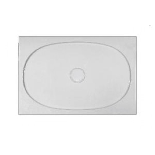 LAUFEN IL BAGNO ALESSI ONE - Keramická vanička, obdélníková 120x80, radius vlevo, 8.5097.1 LAUFEN IL BAGNO ALESSI ONE - Keramická vanička, obdélníková 120x80, radius vlevo, 8.5097.1