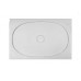 LAUFEN IL BAGNO ALESSI ONE - Keramická vanička, obdélníková 120x80, radius vlevo, 8.5097.1