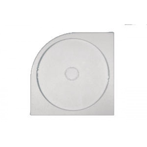 LAUFEN IL BAGNO ALESSI ONE - Keramická vanička, čtvrtkruh 90x90, radius 55 cm, 8.5097.4.