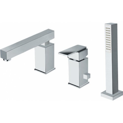 SAPHO MASTERMAX tříprvková baterie na okraj vany, chrom 8730