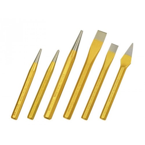 EXTOL PREMIUM sekáče, průbojníky a důlčík, sada 6ks 8801820 EXTOL PREMIUM sekáče, průbojníky a důlčík, sada 6ks 8801820