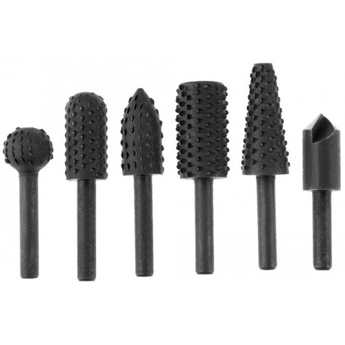 EXTOL PREMIUM Rašple rotační do dřeva, sada 6ks 8803701