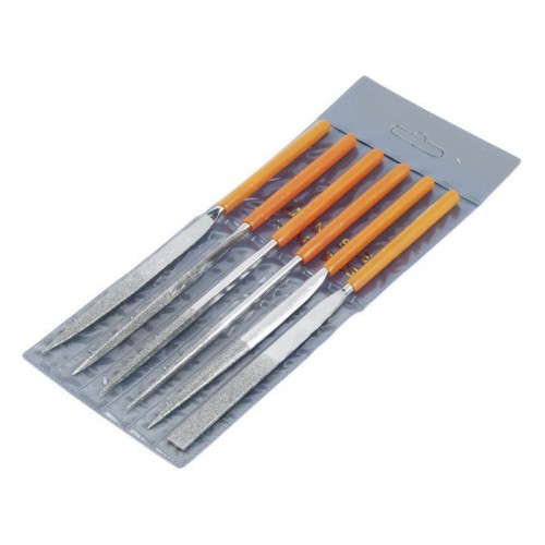 EXTOL PREMIUM pilníky diamantové jehlové, sada 6ks, 160mm 8803806