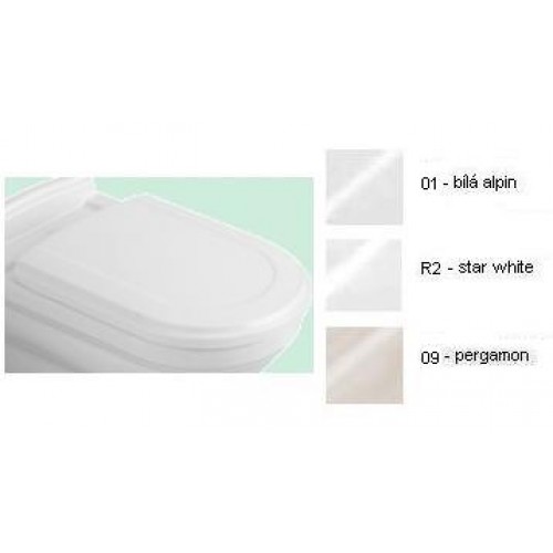 Villeroy & Boch Hommage Klozetové sedátko s poklopem star white Villeroy & Boch Hommage Klozetové sedátko s poklopem star white