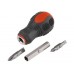 EXTOL PREMIUM šroubovák 4v1, PH1, PH2, (-) 4, 5.5mm, CrV 8819106