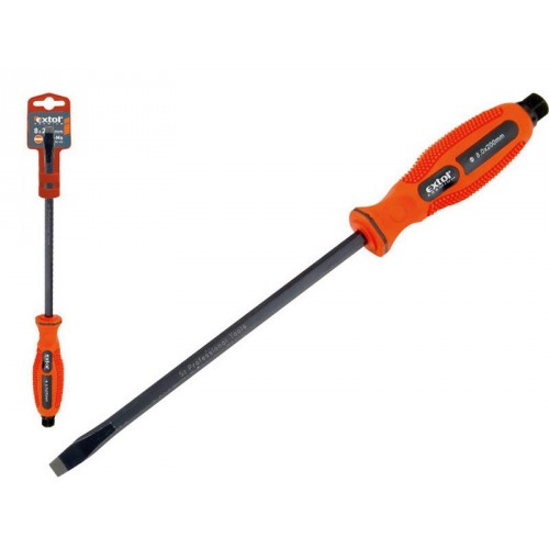 EXTOL PREMIUM šroubovák úderový plochý, (-) 9,5x250mm, HRC 56-60, CrMoV 8819122 EXTOL PREMIUM šroubovák úderový plochý, (-) 9,5x250mm, HRC 56-60, CrMoV 8819122