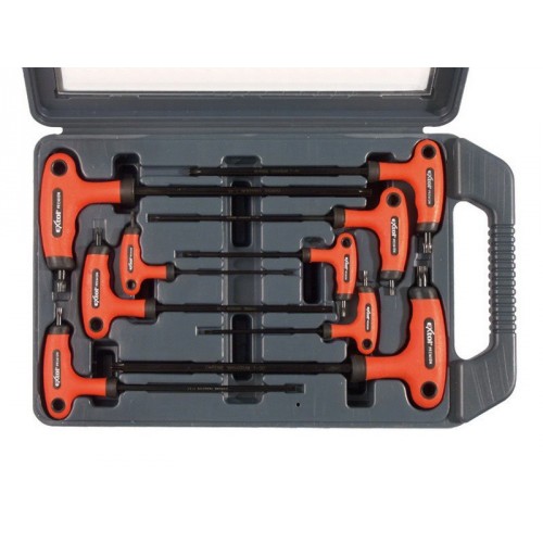 EXTOL PREMIUM T-klíče TORX, sada 9ks 8819401