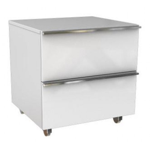 KOLO Ovum by Antonio Citterio kontejnér na kolečkách, lesklá bílá 88332