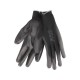 EXTOL PREMIUM rukavice z polyesteru polomáčené, velikost 10", černé 8856637