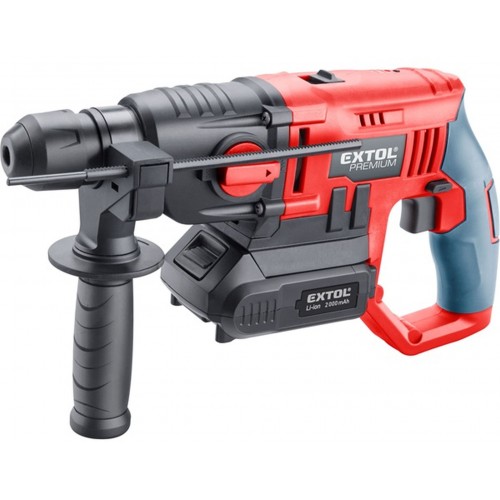 EXTOL PREMIUN Aku vrtací kladivo SDS PLUS, 20V, Li-ion, 2000mAh 8891818 EXTOL PREMIUN Aku vrtací kladivo SDS PLUS, 20V, Li-ion, 2000mAh 8891818