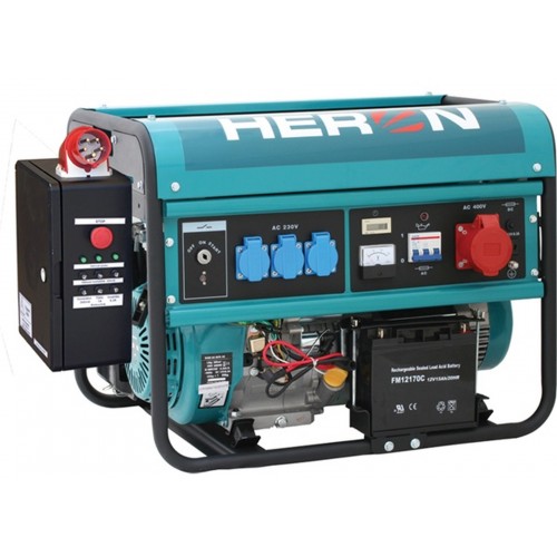 HERON EGM-60 AVR-3E Benzínový generátor, elektrický startér 8896114-AU1
