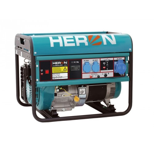 HERON EGM 65 AVR-1 elektrocentrála benzínová 15HP / 6,5KW 8896119 HERON EGM 65 AVR-1 elektrocentrála benzínová 15HP / 6,5KW 8896119