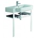 LAUFEN FORM Nožky pod umyvadlo, chrom, New Diamante, 8.9267.3.571.000.1