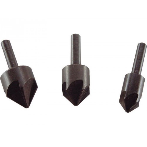 EXTOL CRAFT Záhlubníky do vrtačky 90°, sada 3ks 930040