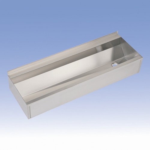 SANELA Nerezový žlab SLUN 10P hranatý, opláštěný délka 1250 mm 93107 SANELA Nerezový žlab SLUN 10P hranatý, opláštěný délka 1250 mm 93107