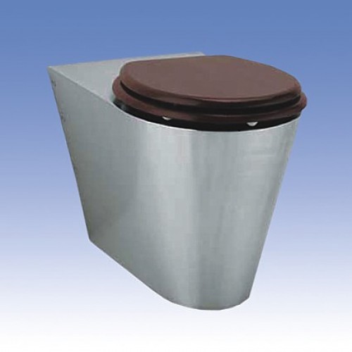 SANELA Nerezové antivandalové WC SLWN 14 na podlahu 94140